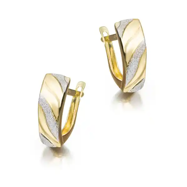 pendientes de oro