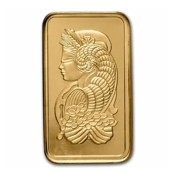 placa de oro sello